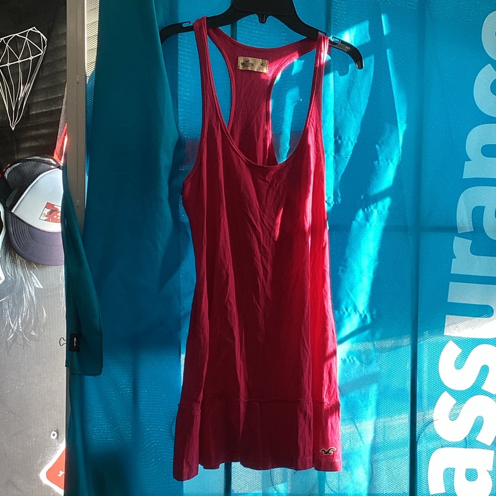 Hollister Brand New with Tag Women's Pink Tank Top